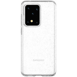 Чехол (накладка) Samsung G988 Galaxy S20 Ultra, Spigen Liquid Crystal Glitter, Crystal Quartz, Прозрачный