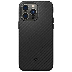 Чохол (накладка) Apple iPhone 14 Pro, Spigen Mag Armor MagFit, Matte Black, MagSafe, Чорний