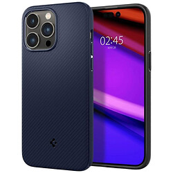 Чохол (накладка) Apple iPhone 14 Pro, Spigen Mag Armor MagFit, Navy Blue, MagSafe, Синій