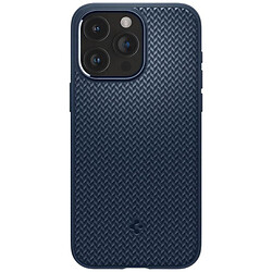 Чохол (накладка) Apple iPhone 15 Pro, Spigen Mag Armor MagFit, Navy Blue, MagSafe, Синій