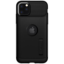 Чохол (накладка) Apple iPhone 11 Pro, Spigen Slim Armor, Чорний