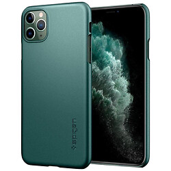 Чохол (накладка) Apple iPhone 11 Pro Max, Spigen Thin Fit, Зелений