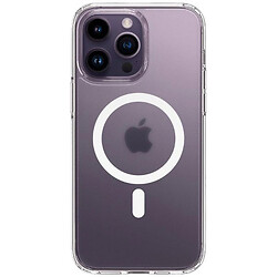 Чехол (накладка) Apple iPhone 14 Pro, Spigen Ultra Hybrid MagFit, MagSafe, Прозрачный