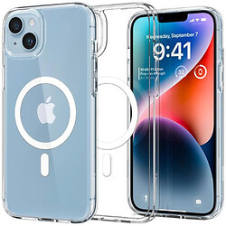 Чехол (накладка) Apple iPhone 14, Spigen Ultra Hybrid MagFit, MagSafe, Белый
