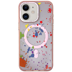 Чохол (накладка) Apple iPhone 11, Epik Flush, Baby pink, MagSafe, Рожевий