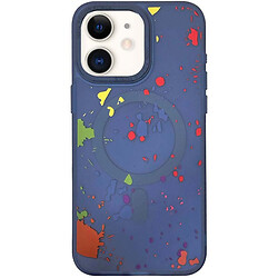 Чохол (накладка) Apple iPhone 11, Epik Flush, Dark Blue, MagSafe, Синій
