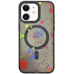 Чохол (накладка) Apple iPhone 11, Epik Flush, Titanium Black, MagSafe, Чорний