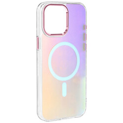 Чехол (накладка) Apple iPhone 14 Pro, Epik Lunar Glow, MagSafe, Baby pink, Розовый