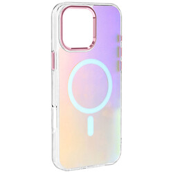 Чехол (накладка) Apple iPhone 16, Epik Lunar Glow, MagSafe, Baby pink, Розовый