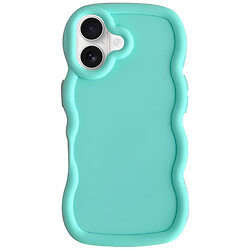 Чехол (накладка) Apple iPhone 16, Epik Ripple, Turquoise, Бирюзовый