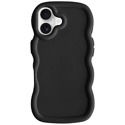 Чохол (накладка) Apple iPhone 16 Plus, Epik Ripple, Чорний