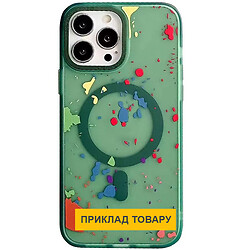 Чохол (накладка) Apple iPhone 16e, Epik Flush, Dark Green, MagSafe, Зелений