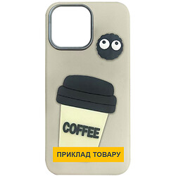 Чехол (накладка) Apple iPhone 16e, Epik Leather Toys, Coffee, Бежевый