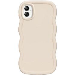 Чохол (накладка) Samsung A055 Galaxy A05, Epik Ripple, Antique White, Білий