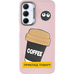 Чохол (накладка) Xiaomi Poco C61 / Redmi A3, Epik Leather Toys, Coffee, Рожевий