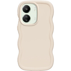 Чохол (накладка) Xiaomi Poco C65 / Redmi 13C, Epik Ripple, Antique White, Білий