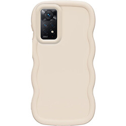 Чохол (накладка) Xiaomi Redmi Note 11 Pro / Redmi Note 11 Pro 5G, Epik Ripple, Antique White, Білий