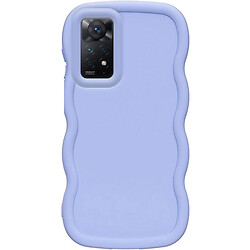 Чехол (накладка) Xiaomi Redmi Note 11 Pro / Redmi Note 11 Pro 5G, Epik Ripple, Lilac Blue, Голубой