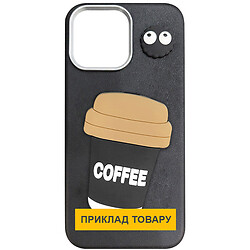 Чохол (накладка) Xiaomi Redmi Note 14 5G, Epik Leather Toys, Coffee, Чорний
