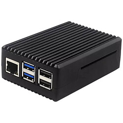 Алюминевый ребристый корпус-радиатор с кулером для Raspberry Pi от Waveshare