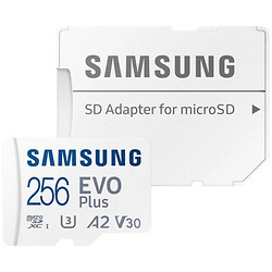 Карта памяти Samsung Evo Plus MB-MC256SA, 256 Гб.