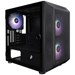 Корпус 1stPlayer D3-BK-3F7-14, Черный