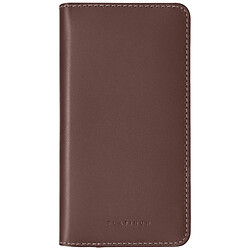 Чехол (книжка) Samsung G973 Galaxy S10, Platinum Leather Wallet, Коричневый