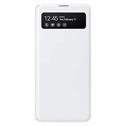 Чохол (книга) Samsung A415 Galaxy A41, Samsung S View Wallet Cover, Білий