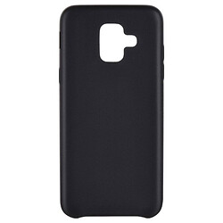 Чехол (накладка) Samsung A600 Galaxy A6, 2E Leather Case, Черный