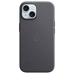 Чохол (накладка) Apple iPhone 15, Apple FineWoven Case, MagSafe, Чорний