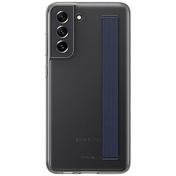 Чехол (накладка) Samsung G990 Galaxy S21 FE 5G, Samsung Clear Strap Cover, Dark Gray, Серый