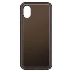 Чохол (накладка) Samsung A032 Galaxy A03 Core, Samsung Soft Clear Cover, Чорний