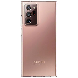 Чехол (накладка) Samsung N985 Galaxy Note 20 Ultra, Spigen Crystal Flex, Crystal Clear, Розовый