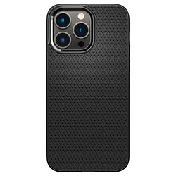 Чохол (накладка) Apple iPhone 14 Pro Max, Spigen Liquid Air, Чорний