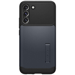 Чохол (накладка) Samsung S906 Galaxy S22 Plus, Spigen Slim Armor, Metal Slate, Чорний