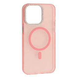 Чохол (накладка) Apple iPhone 11, Mirage Heart, MagSafe, Рожевий