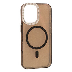 Чехол (накладка) Apple iPhone 16, Mirage Heart, MagSafe, Черный