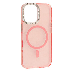 Чохол (накладка) Apple iPhone 16, Mirage Heart, MagSafe, Рожевий