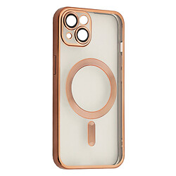 Чохол (накладка) Apple iPhone 14, FIBRA Chrome, Desert Titanium, Золотий
