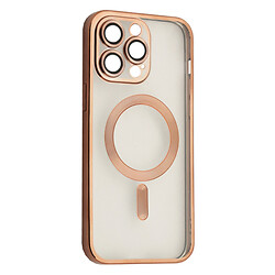 Чохол (накладка) Apple iPhone 15 Pro Max, FIBRA Chrome, Desert Titanium, Золотий