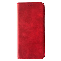 Чехол (книжка) Xiaomi Redmi Note 14, Leather Case Fold, Красный