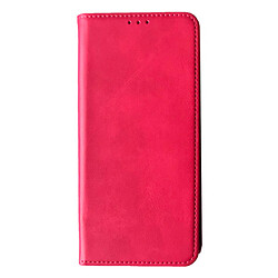 Чехол (книжка) Xiaomi Redmi Note 14, Leather Case Fold, Розовый