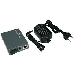 Медиаконвертер EC-B-0,1-1SM-1550nm-20, Черный