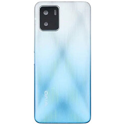 Задня кришка Vivo Y15s, High quality, Блакитний