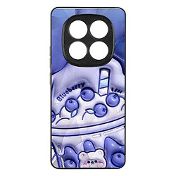 Чехол (накладка) Xiaomi Redmi Note 14, Epik Prisma Fluffie, Blueberry, Рисунок