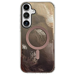 Чохол (накладка) Samsung S926 Galaxy S24 Plus, Shiny Mountain, MagSafe, Шоколадний