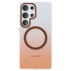 Чохол (накладка) Samsung Galaxy S25 Ultra, Phantom, MagSafe, Золотий