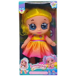 Кукла "Lovely Doll", 22 см, подсветка, веселая песенка, Mic