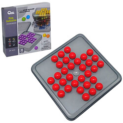 Логическая игра "Peg Solitaire - Солитер с колышками", 32 шарика, Mic