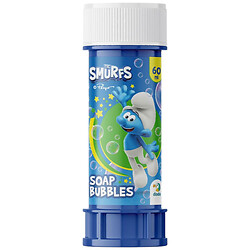 Бульбашки мильні "Смурфики, Smurfs", 60 мл, Dodo